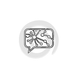 Digital Communication and Network Icon