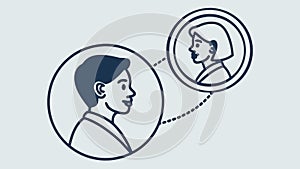 Digital Communication & User Interaction, vector design Generative AI