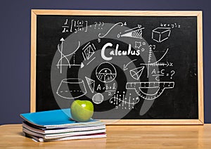 Calculus on blackboard