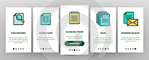 Digital, Computer Documents, File Vector Onboarding