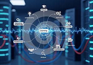 A digital concept image showcasing a