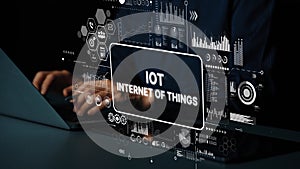 Digital Concept of Internet of Things with Data Visualization and Analytics for Smart Technology Applications