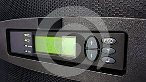 Digital control panel power supply for data center