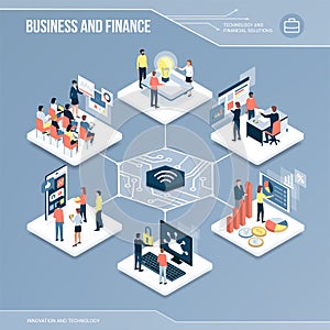 Digital core: business and finance