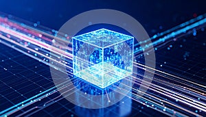 Digital Core - High-Speed Data Processing Cube