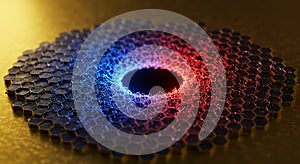 Digital core singularity in a geometric matrix