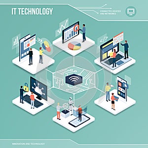 Digital core: IT technology and networks