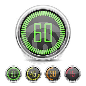 Digital Countdown Timer