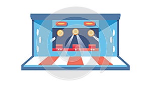 Digital Dashboard with Charts and Data Analytics Display, vector design Generative AI