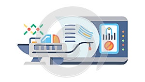 Digital Dashboard Data: Business Intelligence Analytics, vector design Generative AI