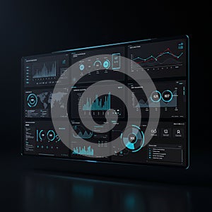 Car dashboard display featuring a touchscreen interface with various app icons,