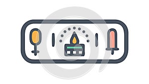 Digital Dashboard and Performance Metrics, vector design Generative AI