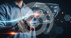 Digital Data Analysis and Future Technology HUD