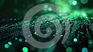 Digital data flowing abstract network technology background