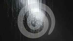 Digital data streaming connecting network abstract technology