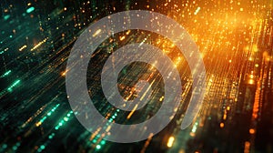 Digital data network connecting global information flow