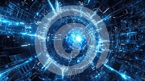 Digital data network connecting global technology infrastructure