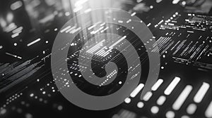 Digital data processing on an abstract circuit board