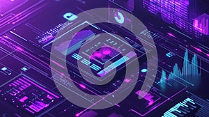 Digital data processing analyzing abstract technology interface