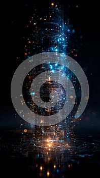 Digital Data Stream Abstract