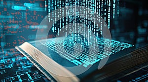 Digital data stream over open book knowledge and technology