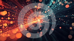 Digital data stream transferring global network information