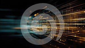 Digital data stream transferring information at high speed