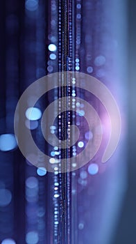 Digital data streaming network information technology concept