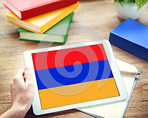 Digital Device Display Network Social Technology Concept