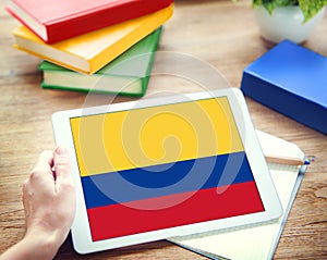 Digital Device Display Network Social Technology Concept