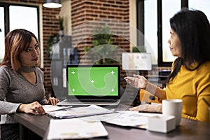 Digital device displays mockup template