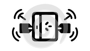 Digital Device Sync Icon, Data Transfer, Wireless Connection, vector design Generative AI