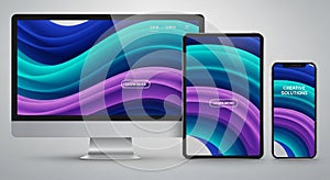 Digital devices including a desktop computer,