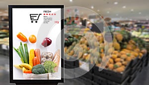 Digital display Intelligent Digital moniter Interactive artificial intelligence digital advertisement Signage photo