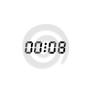 Digital display showing 