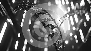 Digital dna double helix forming technology structure