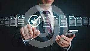 Digital Document Approval and Verification Process