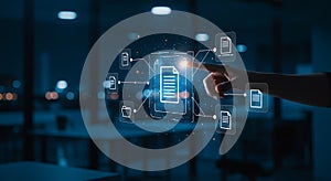 Digital Document Management and Cloud Data Storage
