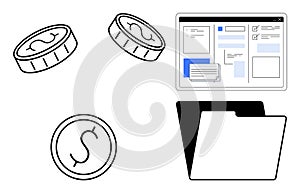 Digital Document Management with Currency and Financial Elements