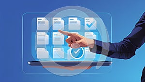 Digital Document Management with Interactive File System