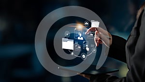 Digital Document Management and Secure File Access Latch