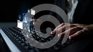 Digital Document Management and Secure File Access Latch