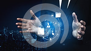 Digital Document Management and Secure File Access Vouch