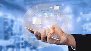 Digital Document Management and Secure File Access Vouch