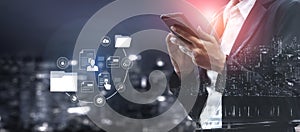 Digital Document Management and Secure File Access Vouch