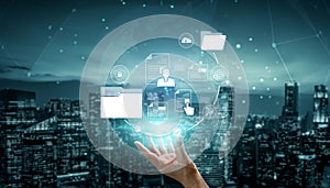 Digital Document Management and Secure File Access Vouch