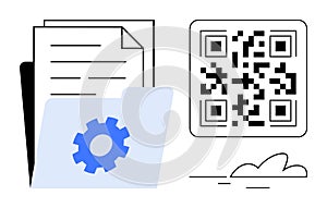 Digital Document Storage and QR Code Integration for Cloud-Based Solutions