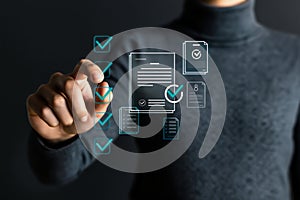 Digital document verification and approval process