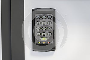 Digital door entry keypad