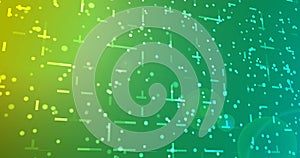 Digital dynamic 0 and 1 binary data flowing bg.